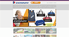 Desktop Screenshot of donnay.com.ar