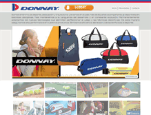 Tablet Screenshot of donnay.com.ar
